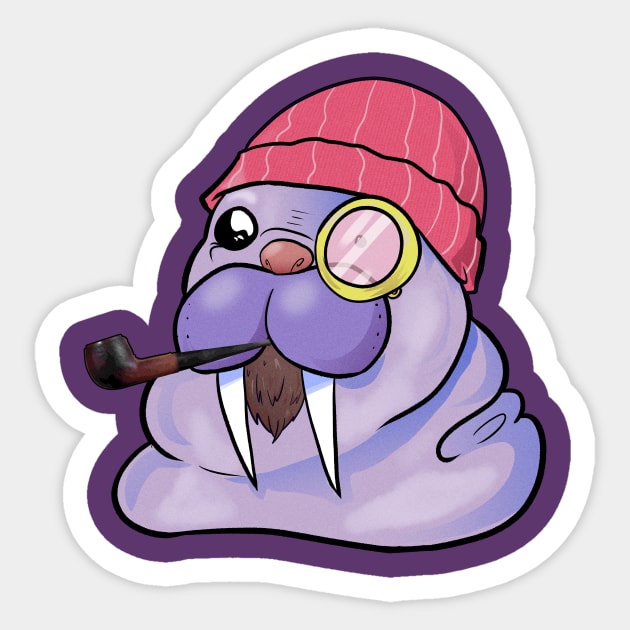 walrus Sticker by PowerSurgeX1